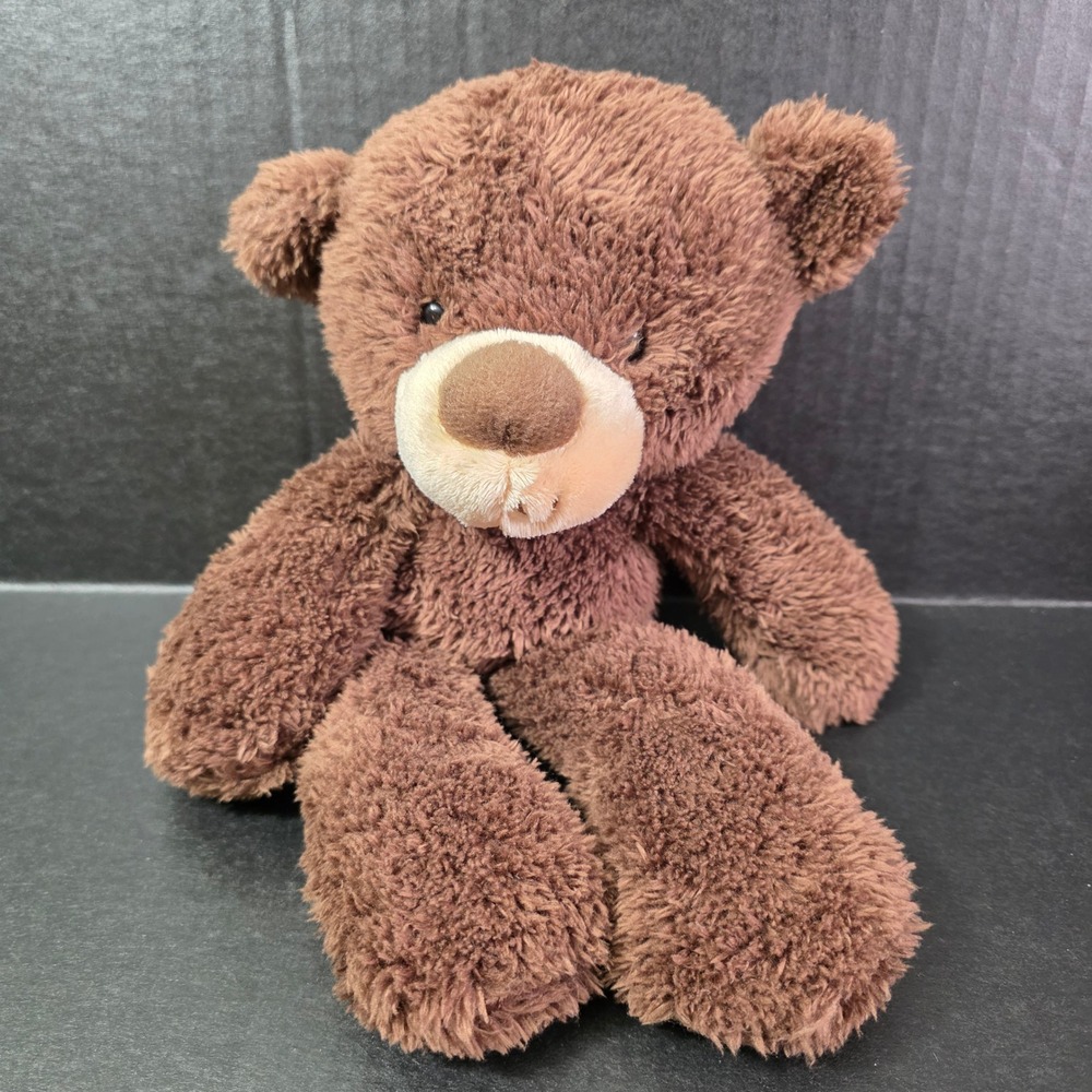 Gund Fuzzy Teddy Bear 6047546 Brown Plush Stuffed Animal Toy 12 Inch